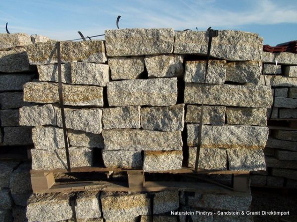 Granitmauersteine, Granitsteine 10*20*40 cm