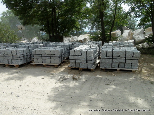 Granit Mauersteine, Granitsteine, Granitmauer 20x20x40 cm