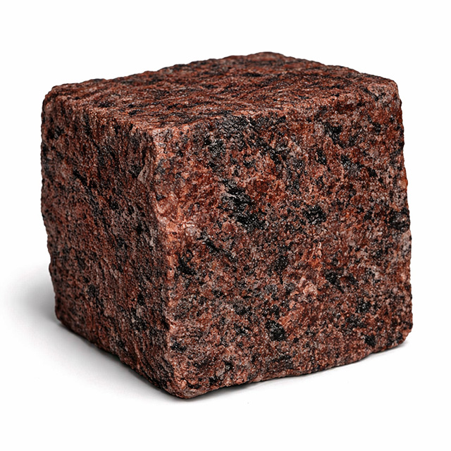 Granitpflaster rot Mittelkorn